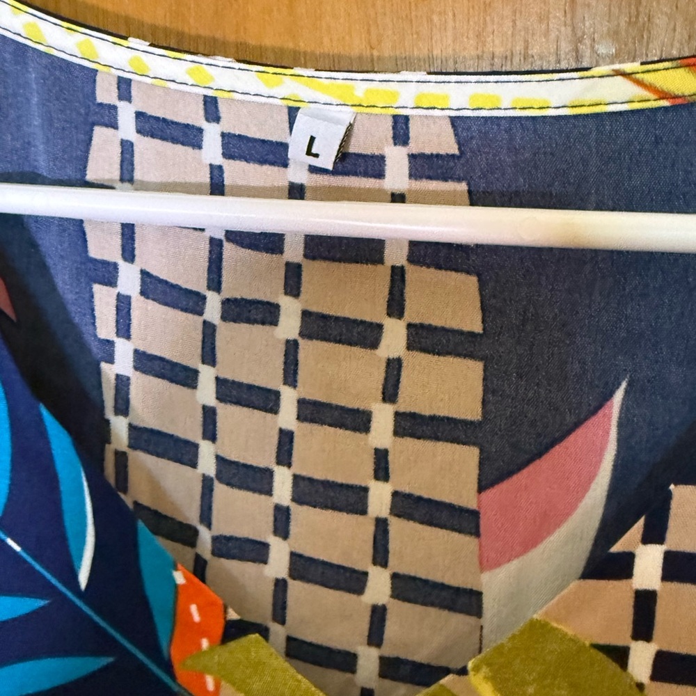 Source Unknown Vibrant Multicolor Midi Dress - image 3